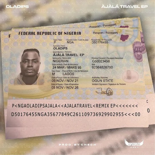 Download Oladips – Ajàlá Travel (Super Remix) ft. Ice Prince Mp3 Download